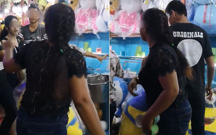 เอ้า...ยังไงเนี้ย สาวปากระป๋องได้ แต่แม่ค้าหาว่าโกง มีพยาน-ทำให้ดูใหม่ ก็ไม่เชื่อ