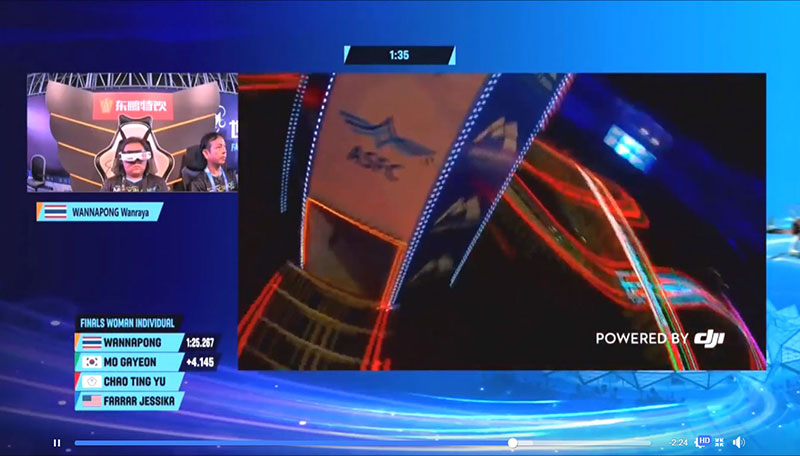 คลิปน้องมิ้ว 11 ขวบ กับผลงานในสนามแข่งโดรน ก่อนคว้าแชมป์โลก