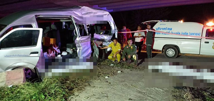 รถไฟเฉี่ยวชนรถตู้ ดับ 6 ศพ สาเหตุเจ้าหน้าที่การรถไฟชุ่ย ละเลยหน้าที่ 