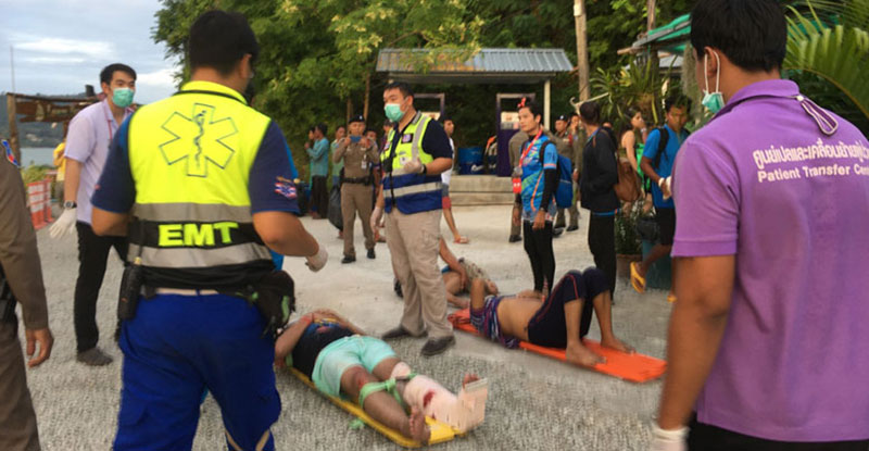 เรือสปีดโบ๊ทชนเรือยอชต์