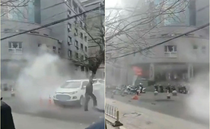 ระทึก คนร้ายวางระเบิดสถานีตำรวจในจีน ก่อนสังเวยชีวิต บาดเจ็บ 3 ราย 