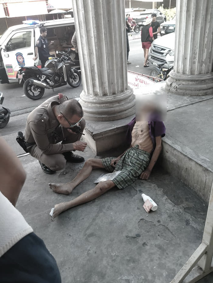 ทิ้งชายแก่ตายหน้าคอนโด