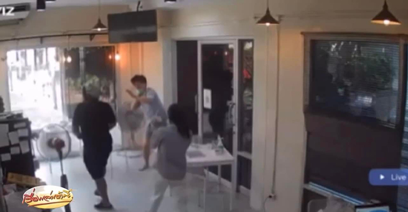 ไรเดอร์แทงเจ้าของร้านอาหาร