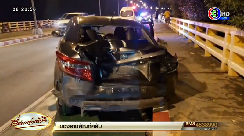 นักบอลทีมชลบุรี เมาแล้วขับชนคนตาย