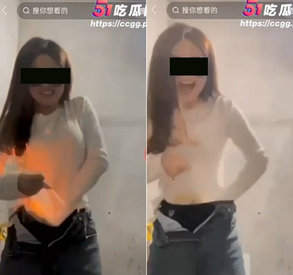 เน็ตไอดอลโชว์จุดไฟเบิร์นน้องสาว