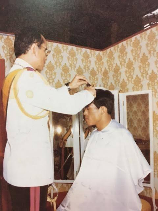 สมเด็จพระเจ้าอยู่หัวมหาวชิราลงกรณฯ ทรงผนวช