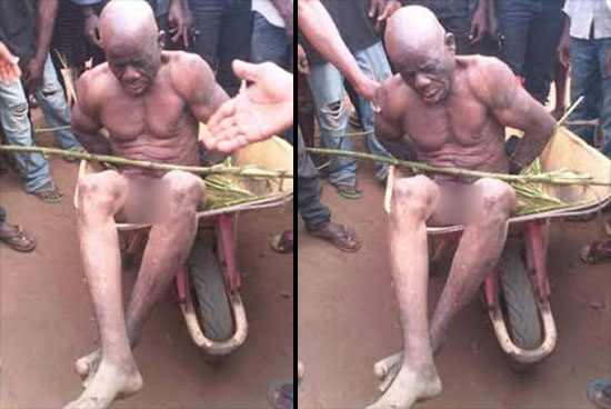 ชาวบ้านจับชายแก้ผ้าแห่ประจานรอบหมู่บ้าน