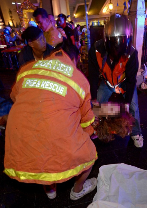 ประมวลภาพ ระเบิดราชประสงค์