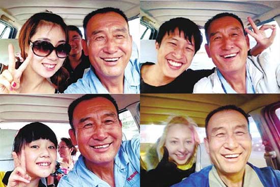 คุณลุงแท็กซี่จีนเปิดคอลเล็กชั่นเซลฟี่กับผู้โดยสาร กว่า 30,000 ภาพ
