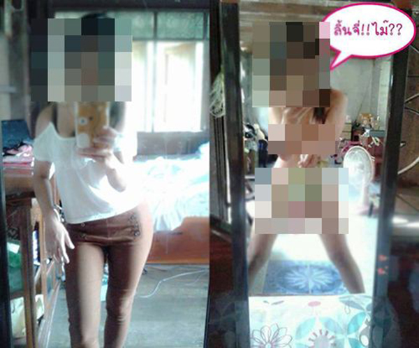 น้องโบ ลิ้นจี่หน้าหอ โดนแฉซ้ำ ถ่ายเซลฟี่ โชว์ของสงวนมาแล้ว