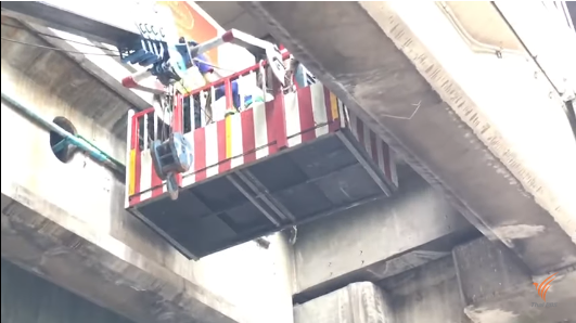 ปูนถล่ม สถานีอารีย์