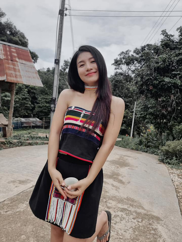 สาวอาข่าดาวTikTok