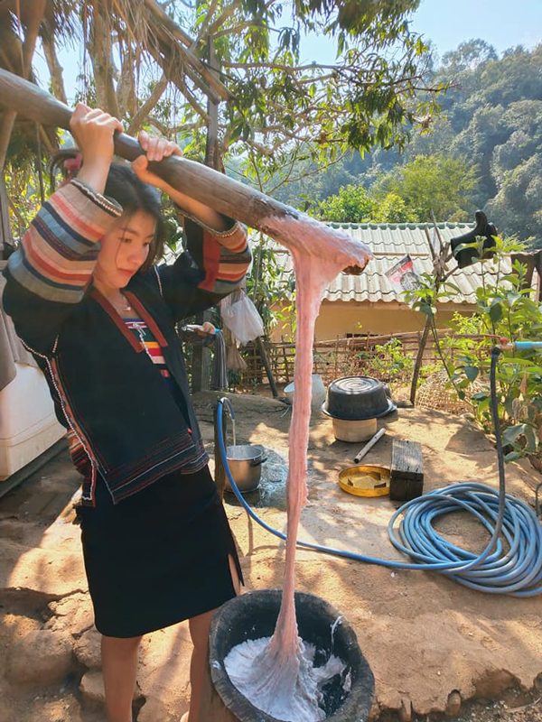 สาวอาข่าดาวTikTok