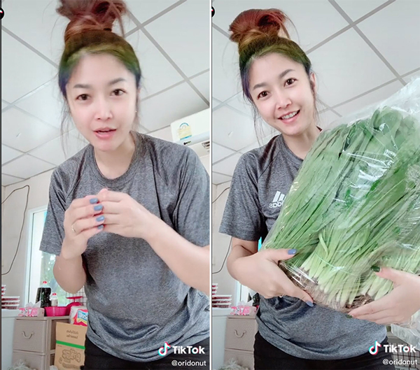 สาวรีวิวสั่งผักทางไลน์กินยังไงให้หมดเนี่ย