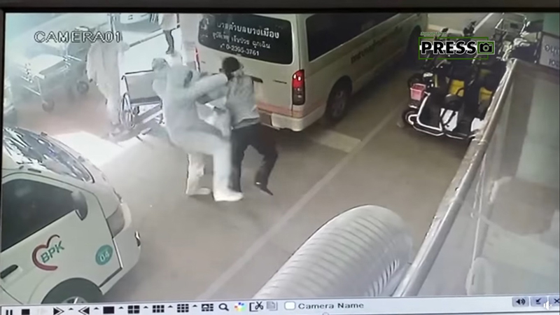 เจ้าหน้าที่เวรเปลทะเลาะเจ้าหน้าที่กู้ภัย