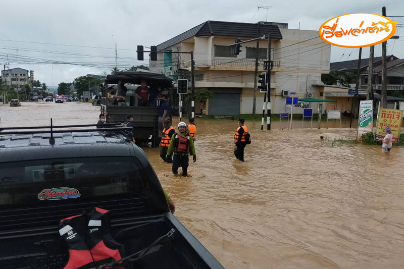 ประมวลภาพหล่มสักน้ำท่วม