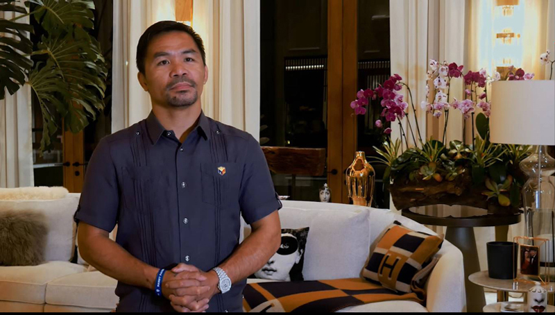 ปาเกียวประกาศแขวนนวมมุ่งชิงตำแหน่งประธานาธิบดีฟิลิปปินส์