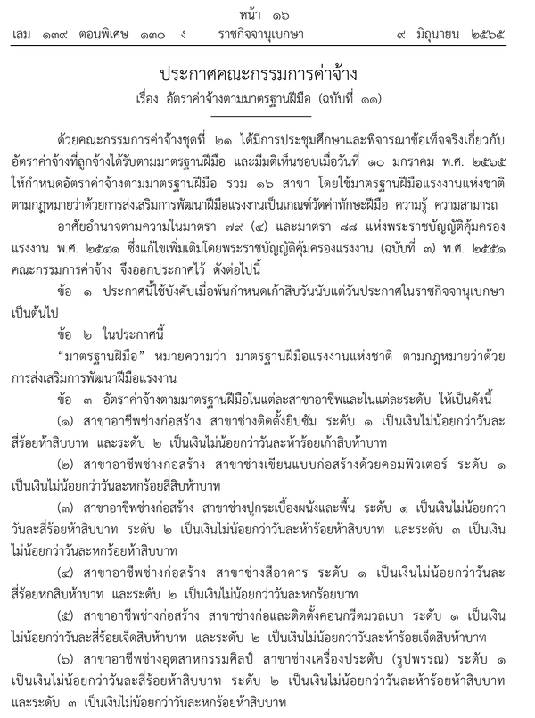 ขึ้นค่าแรงขั้นต่ำ