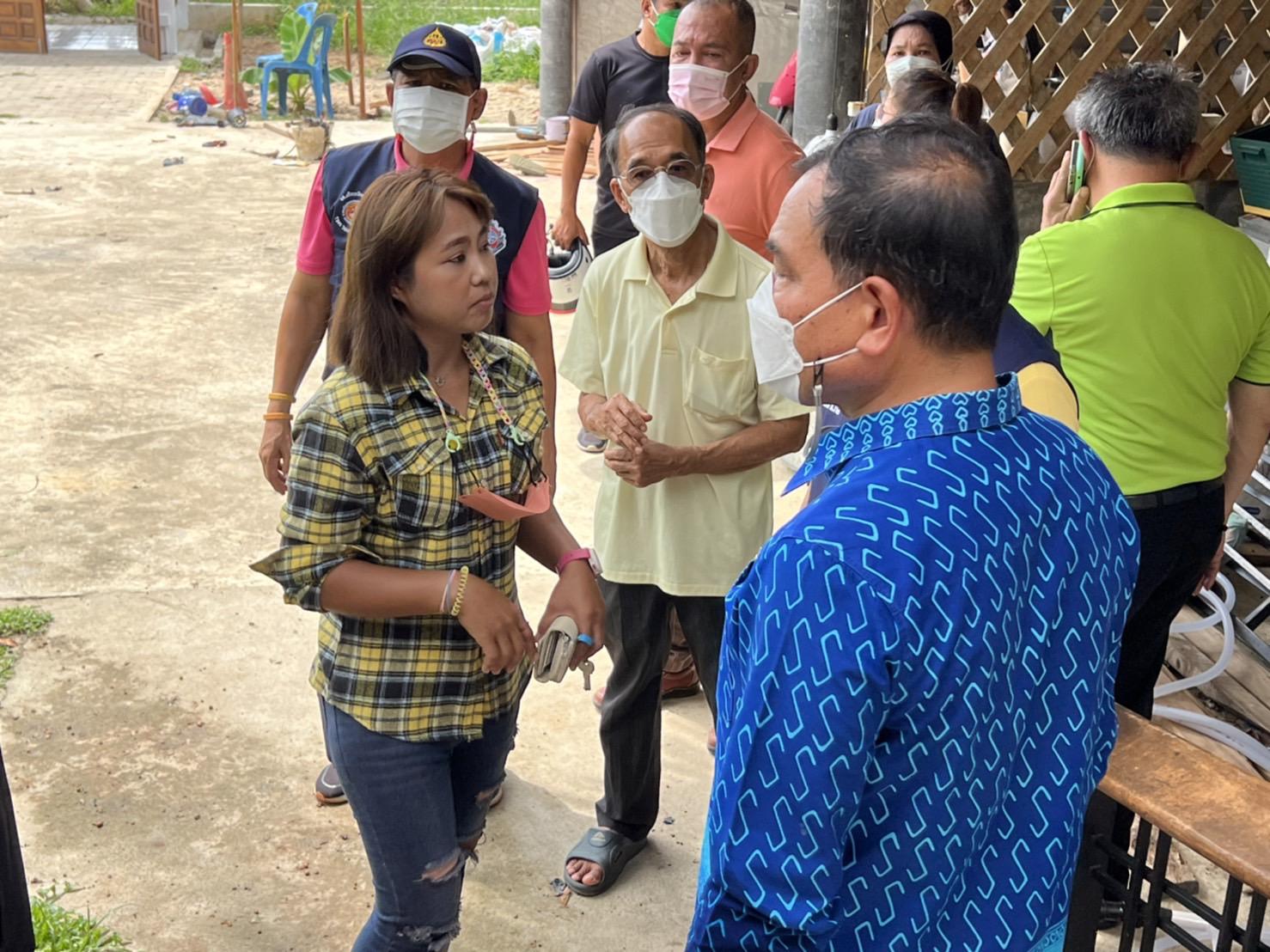 หมาตกใจงับคอตาย