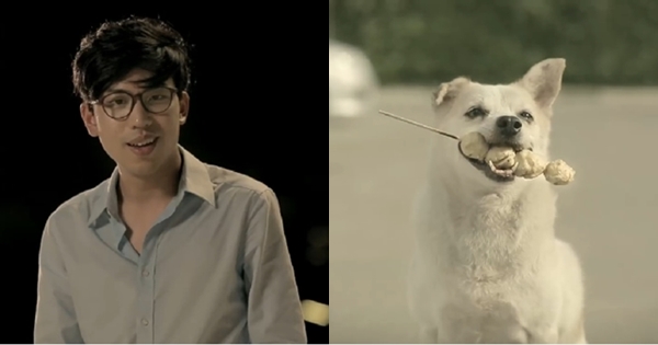 เมื่อชายคนหนึ่งให้ลูกชิ้นกับน้องหมา ผลตอบแทนมันช่างแสนน่ารัก