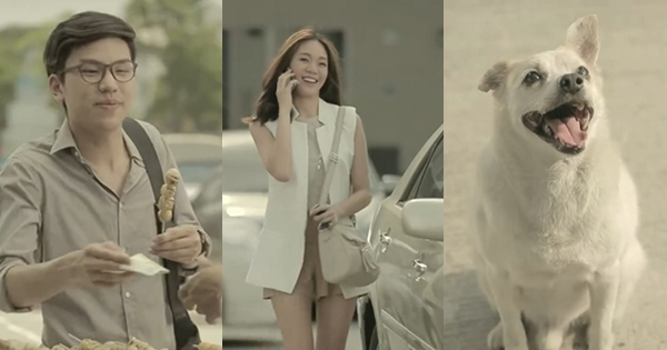 เมื่อชายคนหนึ่งให้ลูกชิ้นกับน้องหมา ผลตอบแทนมันช่างแสนน่ารัก