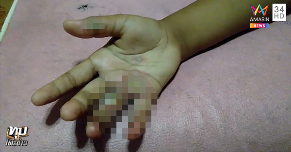 หลอดไฟช็อตมือ