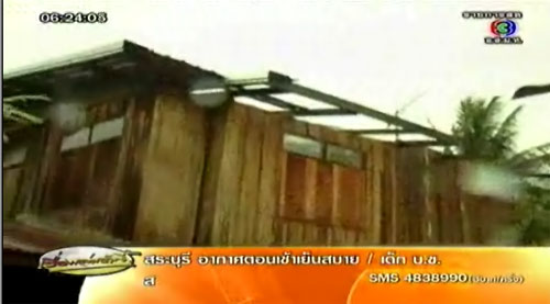 พายุลูกเห็บถล่มเมืองเลย