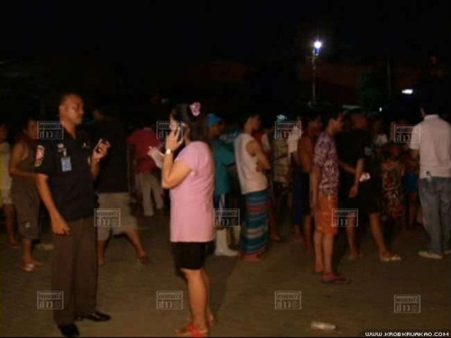 โรงงานน้ำแข็งแอมโมเนียรั่ว