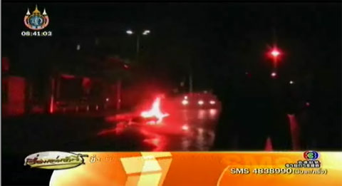 วางกับดักช่างกลคู่อริ ก่อนซุ่มยิง-เผารถ ดับ 1 เจ็บ 3