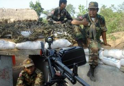 สื่อนอกตีข่าวทหารไทยยิงปะทะเขมร เจ็บ 1 นาย