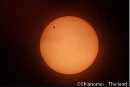 ปรากฏการณ์ดาวศุกร์ผ่านดวงอาทิตย์