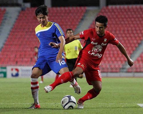 ไทยลับแข้งเกมอุ่นเครื่อง พลิกแซงลาว 2-1