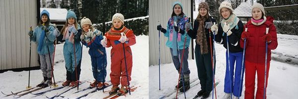 สี่พี่น้องฟินนิชถ่ายภาพมุมเดิม ย้อนวัยเด็ก