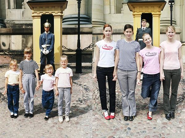 สี่พี่น้องฟินนิชถ่ายภาพมุมเดิม ย้อนวัยเด็ก