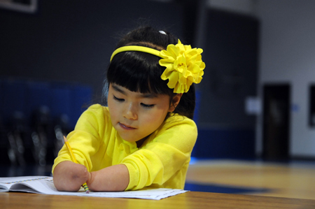 แอนนี่ คลาร์ก วัย 7 ขวบ