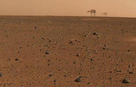ชาวเน็ตแชร์ภาพล้อนาซา เผยภาพแรกจากดาวอังคาร