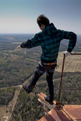 สกายวอล์กกิ้ง ภาพถ่ายแนวใหม่