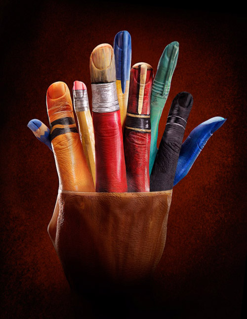 เรย์ แมสซีย์ Ray Massey ศิลปะเพ้นท์มือสุดอาร์ต