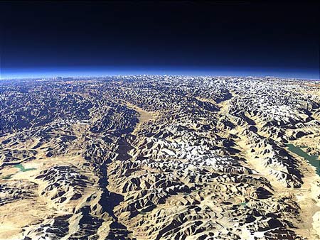  ธารน้ำแข็งในเอเชียใหญ่ขึ้น