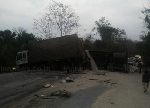 รถทัศนศึกษาโรงเรียนบ้านดงหลบคว่ำ เสียชีวิตเพิ่มเป็น 16 ศพ