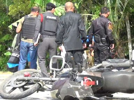 จยย. บอมบ์ ยะรัง-ปัตตานี ตชด. บาดเจ็บ 2 นาย