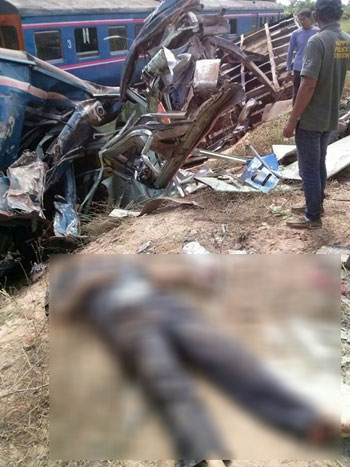 รถไฟชนรถบรรทุกที่ขอนแก่น