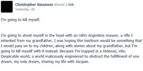 อย่ามองข้ามข้อความในเฟซบุ๊ก 