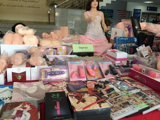 ของกลางเพียบ ศุลกากร ตรวจยึดเซ็กส์ทอย-สิ่งต้องห้าม ส่งผ่านไปรษณีย์