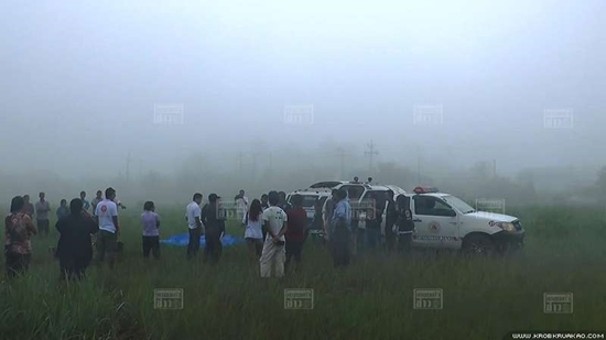 พารามอเตอร์ตก