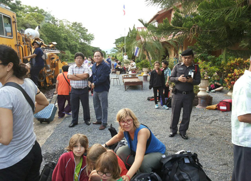 รถไฟตกราง ที่ จ. แพร่