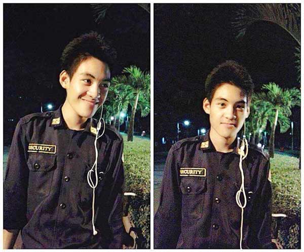 ก็อต ยามสุดหล่อ ประจำ มช.