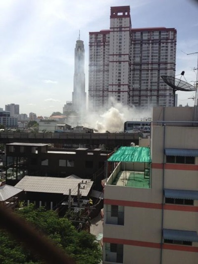 ไฟไหม้ อาคารพาณิชย์ ซอยปทุมวันรีสอร์ท