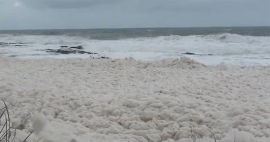 ปรากฏการณ์ทะเลโฟม ชายฝั่งออสเตรเลีย