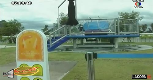 เครื่องเล่นสลิงขาด 